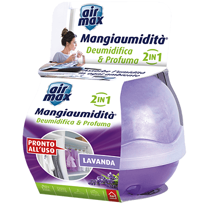 Kit Mangiaumidità Deo Mini Brezza Alpina 40g