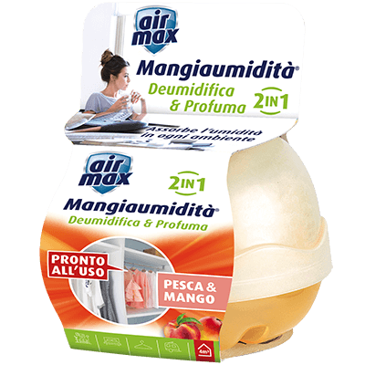 Kit Mangiaumidità Deo Mini Brezza Alpina 40g